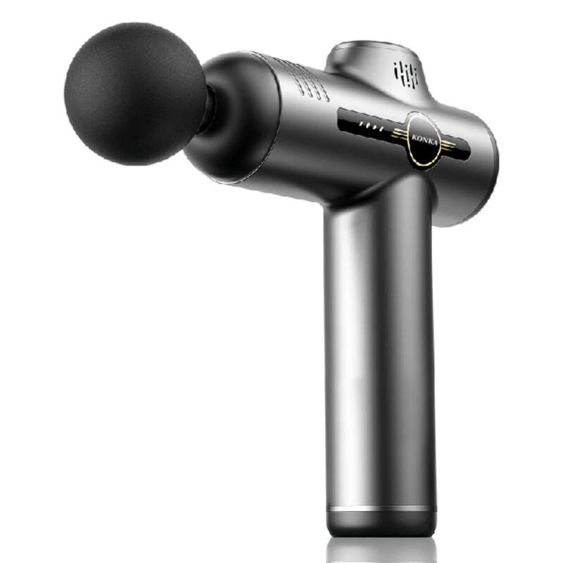 KONKA A9 Professional Massage Gun Electric Shock Muscle Relaxation Vibration Fitness Massager For Body Neck Ladies Home Travel Fascia Gun (image for) KONKA A9 Professional Massage Gun Electric Shock Muscle Relaxation Vibration Fitness Massager For Body Neck Ladies Home Travel Fascia Gun